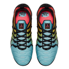 Tênis Casual Nike Air VaporMax Plus Azul Amarelo Vermelho