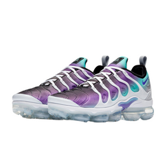 Tênis Casual Nike Air VaporMax Plus Branco, Roxo e Azul