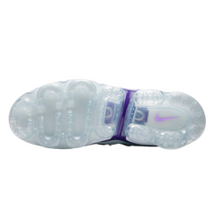 Tênis Casual Nike Air VaporMax Plus Branco, Roxo e Azul