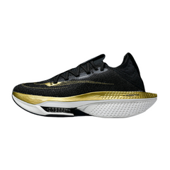 Tênis de Corrida Nike Air Zoom Alphafly Next% 2 Preto e Dourado
