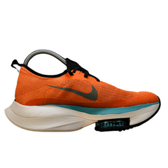 Tênis de Corrida Nike Air Zoom Alphafly Next% 2 Branco, Laranja e Azul