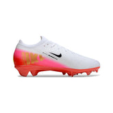 Chuteira Campo FG Nike Air Zoom Mercurial Vapor 16 Elite Pack Fear Nothing Branca e Preta Infantil