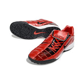 Chuteira Society TF Nike Air Zoom Total 90 III Vermelha e Preta