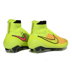 Chuteira Campo FG Nike Magista Obra ACC Elite Volt Amarelo