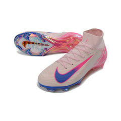 Chuteira Campo FG Nike Air Zoom Mercurial Superfly 10 Elite Rosa-Clara