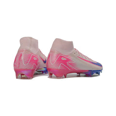 Chuteira Campo FG Nike Air Zoom Mercurial Superfly 10 Elite Rosa-Clara