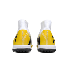 Chuteira Society TF Nike Mercurial Superfly 10 Elite Pack Branco Mbappe Infantil