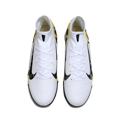 Chuteira Society TF Nike Mercurial Superfly 10 Elite Pack Branco Mbappe Infantil