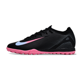 Chuteira Society Nike Zoom Mercurial Vapor 16 Elite TF Preto, Azul e Rosa
