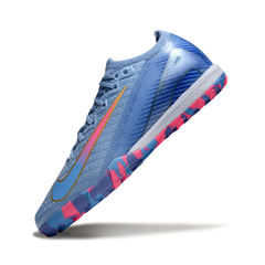 Chuteira Society TF Nike Mercurial Vapor 16 Elite Azul Infantil