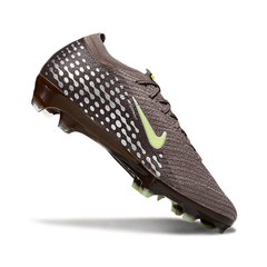 Chuteira Campo Nike Air Zoom Mercurial Vapor 16 Elite FG Marrom Mbappe Pack