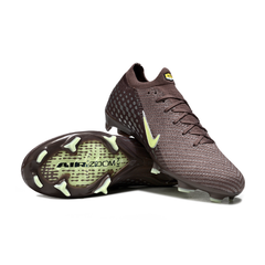 Chuteira Campo FG Nike Mercurial Vapor 16 Elite Marrom Pack Mbappe Infantil