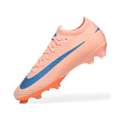 Chuteira Campo FG Nike Mercurial Vapor 16 Elite Rosa e Azul Infantil
