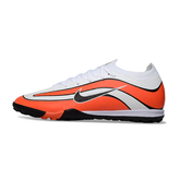 Chuteira Society Nike Zoom Mercurial Vapor 16 Elite TF Branco, Laranja e Preto
