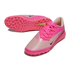 Chuteira Society Nike Phantom 6 Academy TF Rosa