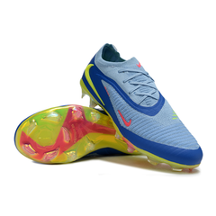 Chuteira Campo FG Nike Phantom 6 Elite Azul Infantil