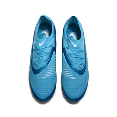 Chuteira Campo FG Nike Phantom 6 Elite Azul-Clara Infantil