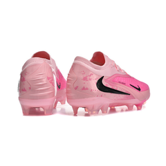 Chuteira Campo FG Nike Phantom 6 Elite Rosa-Clara Infantil