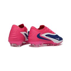 Chuteira Campo FG Nike Phantom 6 Elite Rosa, Branca e Azul