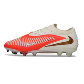 Chuteira Campo Nike Phantom 6 Elite Branca e Laranja