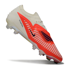 Chuteira Campo Nike Phantom 6 Elite Branca e Laranja