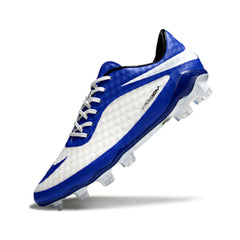 Chuteira Campo FG Nike Phantom Hypervenom Elite Azul e Branca
