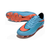 Chuteira Campo FG Nike Phantom Hypervenom Elite Azul-Clara