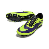 Chuteira Campo FG Nike Phantom Hypervenom Elite Verde-Clara e Roxa