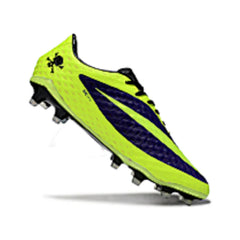 Chuteira Campo FG Nike Phantom Hypervenom Elite Verde-Clara e Roxa