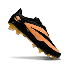 Chuteira Campo FG Nike Phantom Hypervenom Elite Laranja e Preta Infantil
