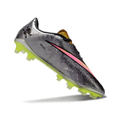 Chuteira Campo FG Nike Phantom Hypervenom Elite Prateada Infantil