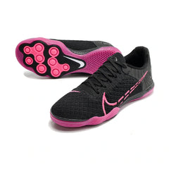 Chuteira Futsal IC Nike Reactgato Preta e Rosa
