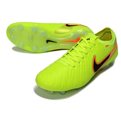Chuteira Campo Nike Tiempo 10 Legend Elite FG Max Voltage Pack