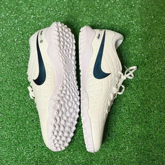 Chuteira Society TF Nike Tiempo 10 Legend Pro Branco - Tamanho 43 EUR
