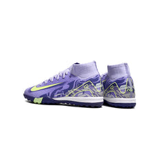 Chuteira Society TF Nike Zoom Mercurial Superfly 10 Elite Infantil United Roxa