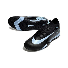 Chuteira Society TF Nike Zoom Mercurial Vapor 16 Elite Preta e Branca Infantil