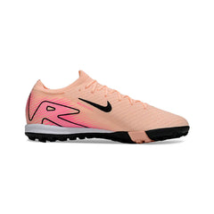Chuteira Society TF Nike Zoom Mercurial Vapor 16 Elite Rosa-Clara Infantil