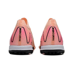 Chuteira Society TF Nike Zoom Mercurial Vapor 16 Elite Rosa-Clara Infantil