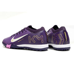 Chuteira Society TF Nike Zoom Mercurial Vapor 16 Elite Pack Mbappe Purple Infantil
