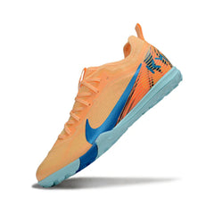 Chuteira Society TF Nike Zoom Mercurial Vapor 16 Pro Pack Mbappe Orange