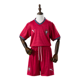 Camisa de Futebol Portugal + Shorts Kit Puma 2026 Principal - Kit Infantil