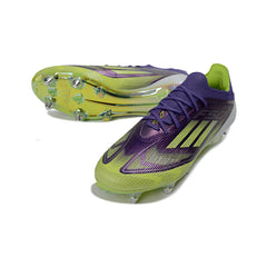 Chuteira Campo Molhado SG Adidas F50 Primeknit Elite Verde, Roxa e Branca