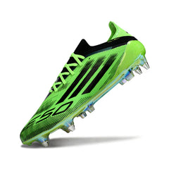 Chuteira Campo Molhado SG Adidas F50 Primeknit Elite Verde e Preta