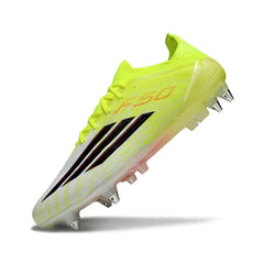 Chuteira Campo Molhado SG Adidas F50 Primeknit Elite Pack Born For Goals