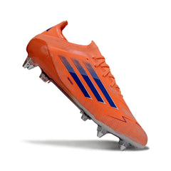 Chuteira Campo Molhado SG Adidas F50 Primeknit Elite Pack Coral Blaze