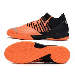 Chuteira Futsal IC Puma Future Z 1.3 Instinct Laranja Pack