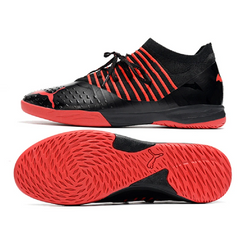 Chuteira Futsal IC Puma Future Z 1.3 NJR X Batman Pack Preta e Amarela