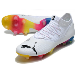 Chuteira Campo FG Puma Future Z 1.3 Thrill Pack Preta e Vermelha