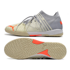 Chuteira Futsal IC Puma Future Z 1.3 Branca and Cinza