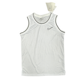 Camiseta sin mangas Nike blanca